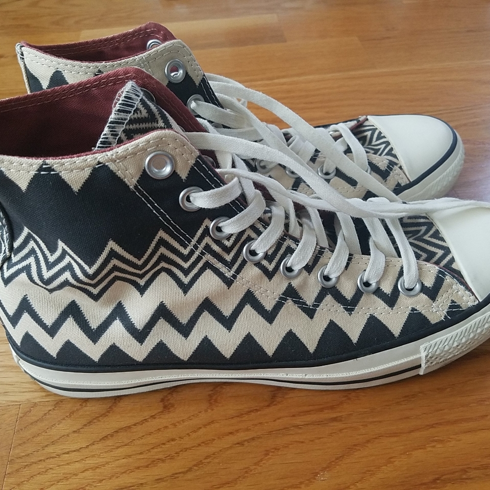 Converse x Missoni All-Stars mens Chuck Taylors 8